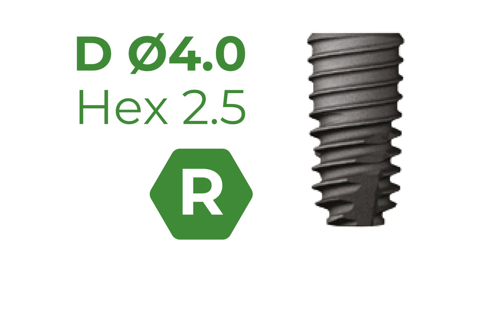 TSIII SA 4.0 mm Hex 2.5 Regular