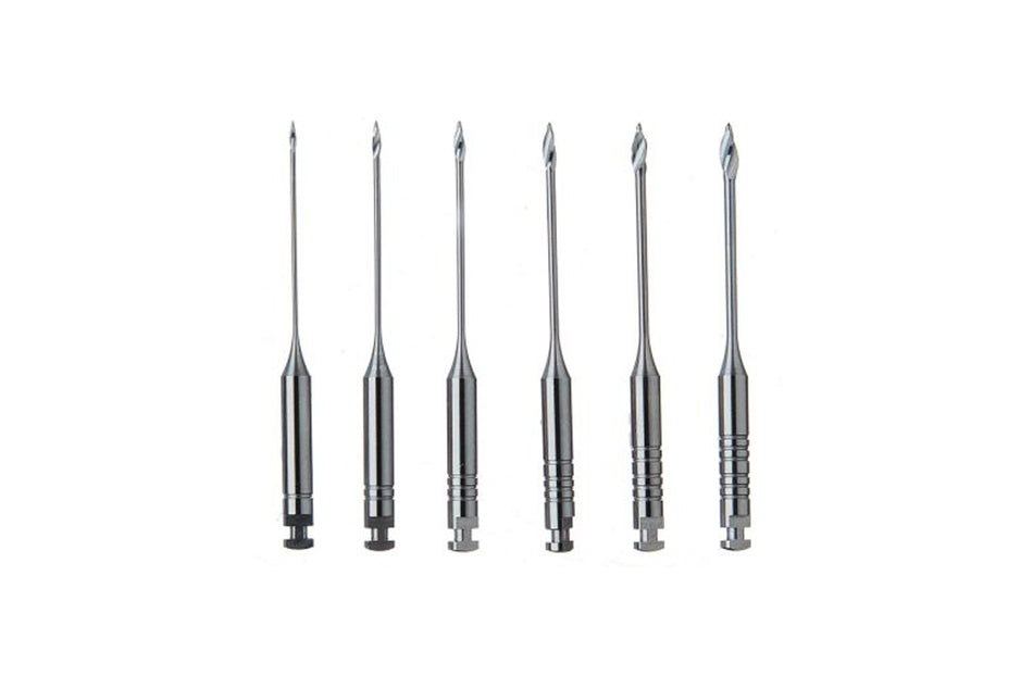 Gates burs, pack of 6 pcs.