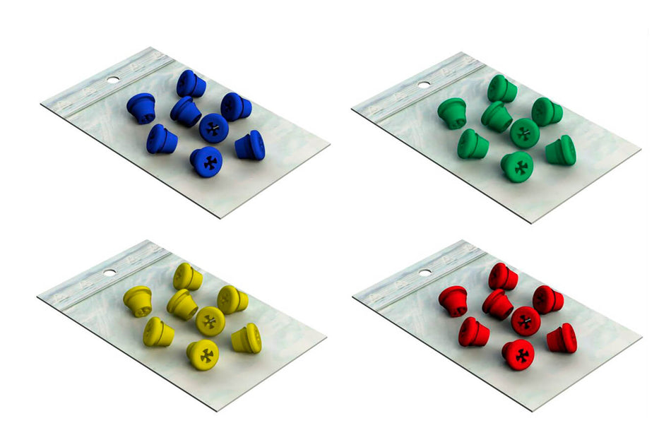 Silicone sockets, pack of 8