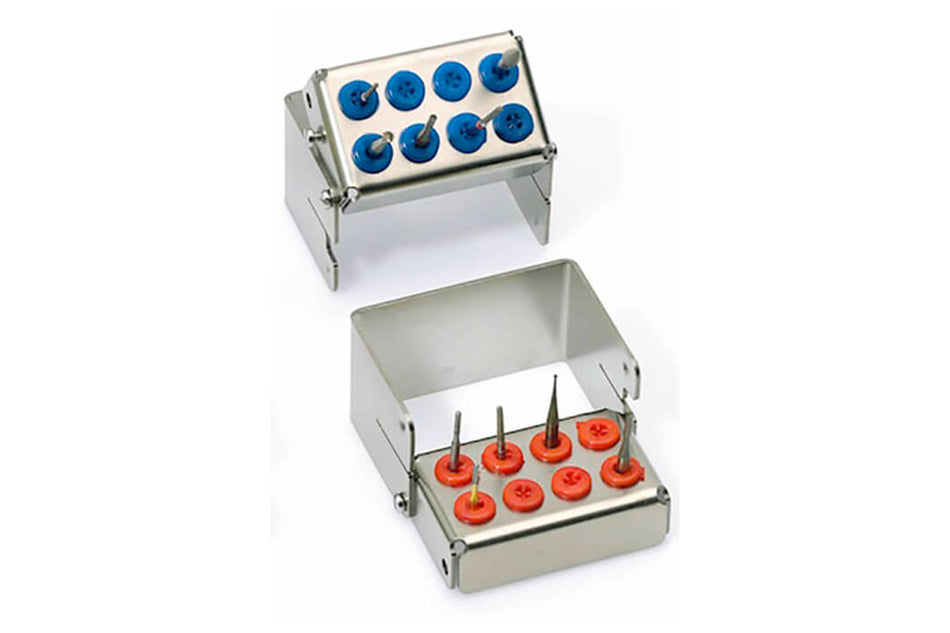 Burholder with silicone plug-ins, 8 (FG/CA)