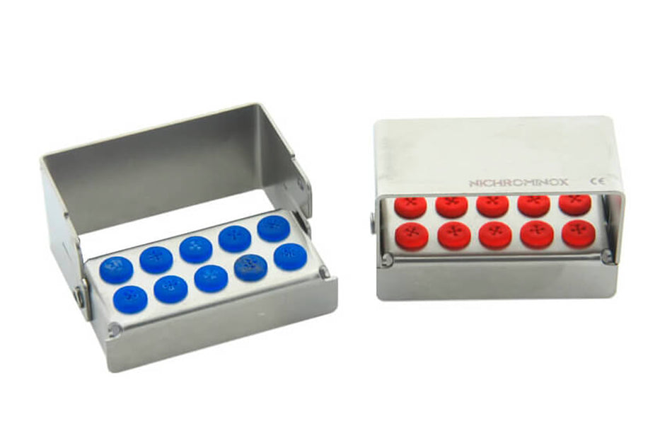 Burholder with silicone plug-ins, 10 FG/CA