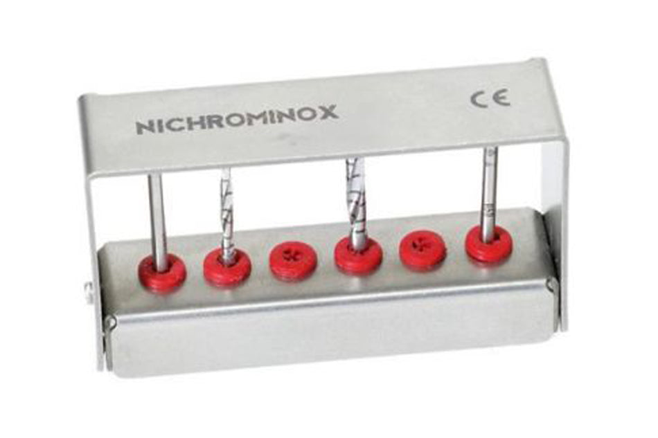 Burholder with silicone plug-ins, 6 FG/CA (height 4 cm)