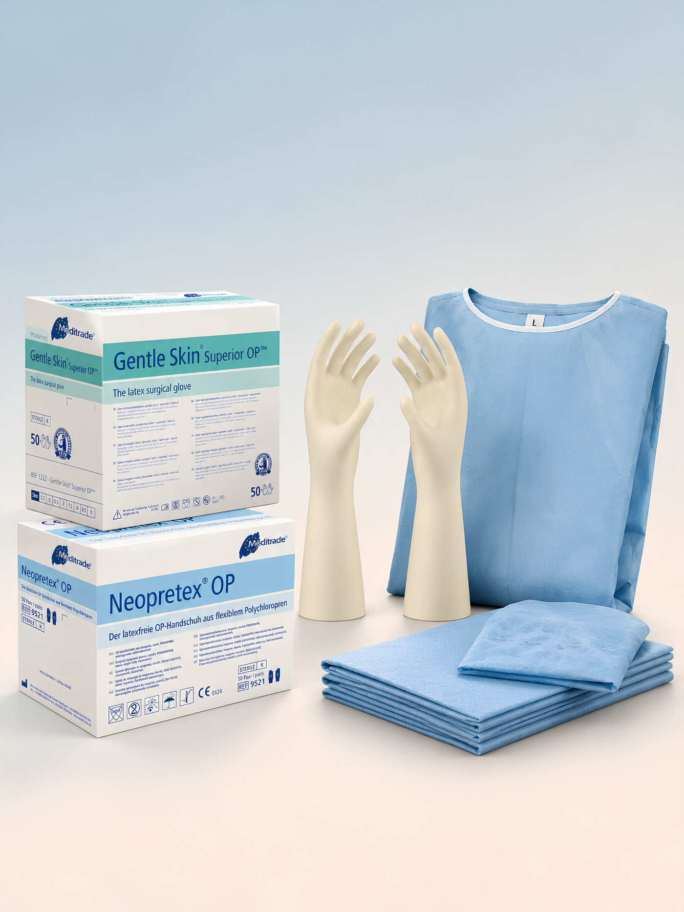 Gowns and gloves