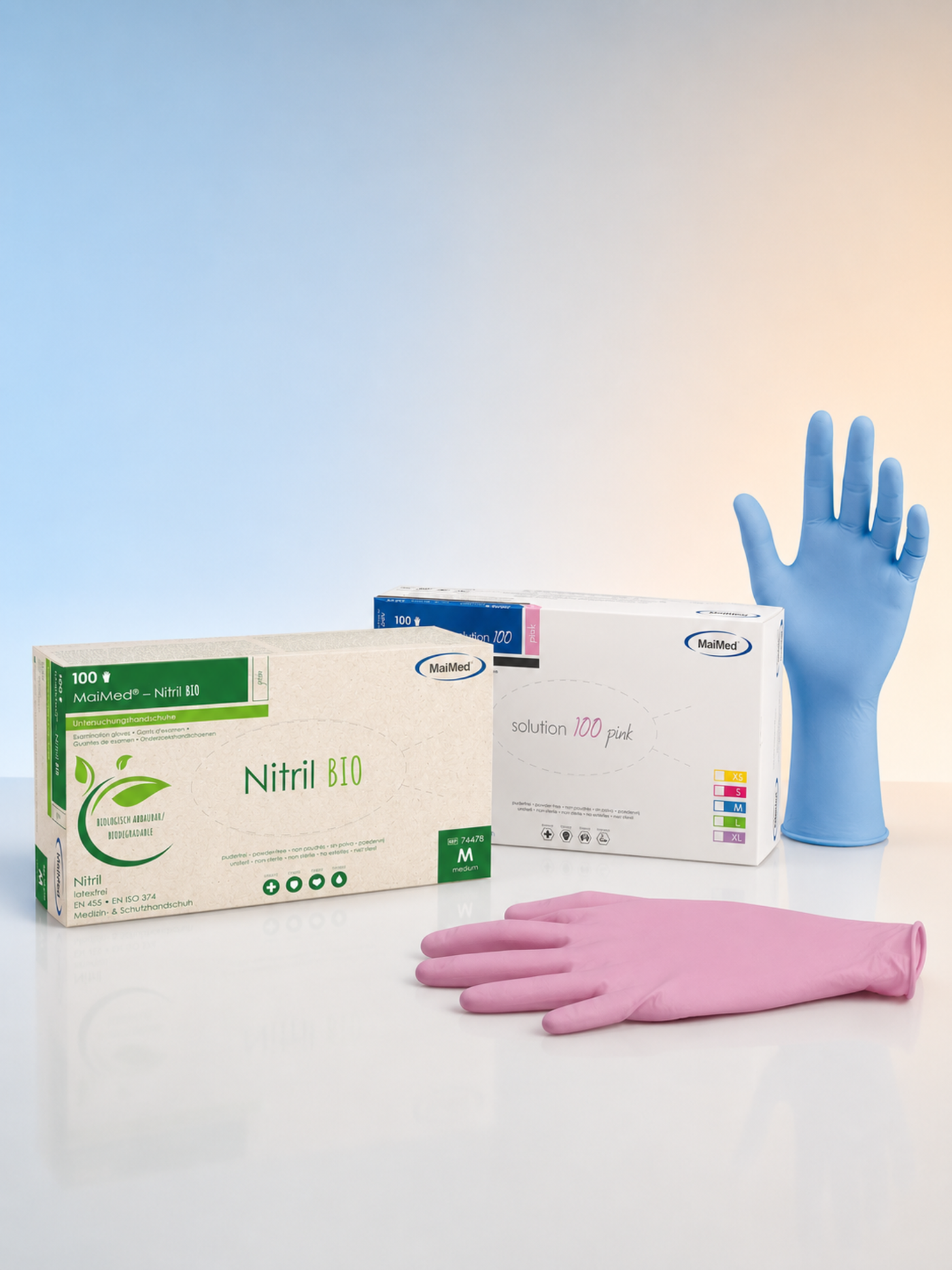 Examination gloves