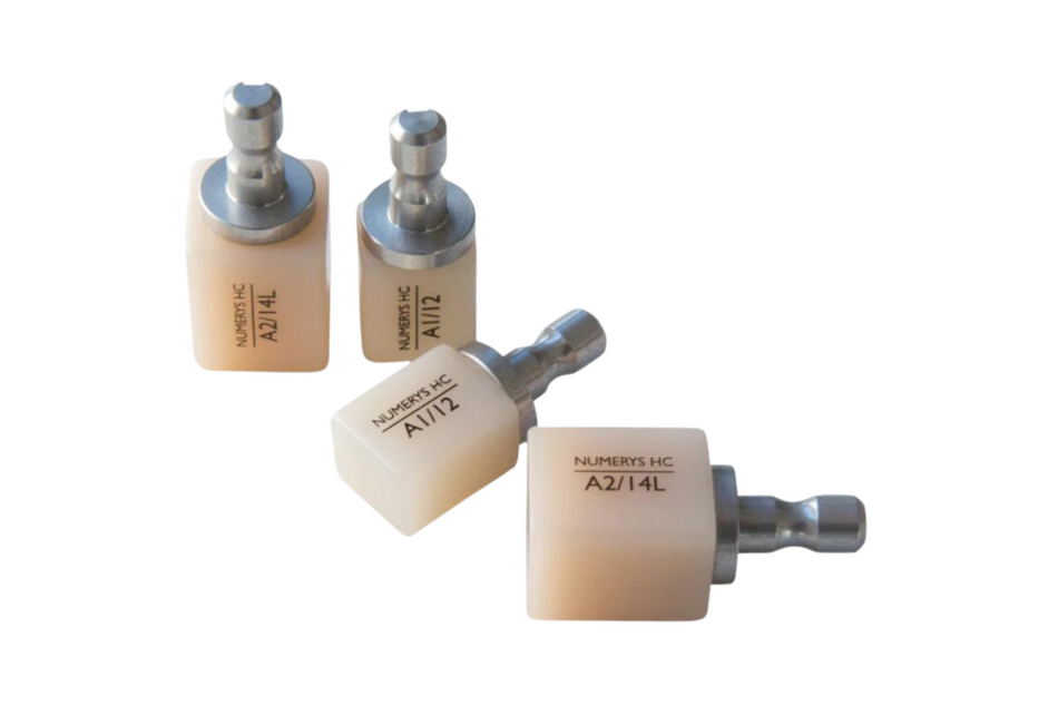 Numerys HC hybrid ceramic block for CAD/CAM, pack of 5 pcs