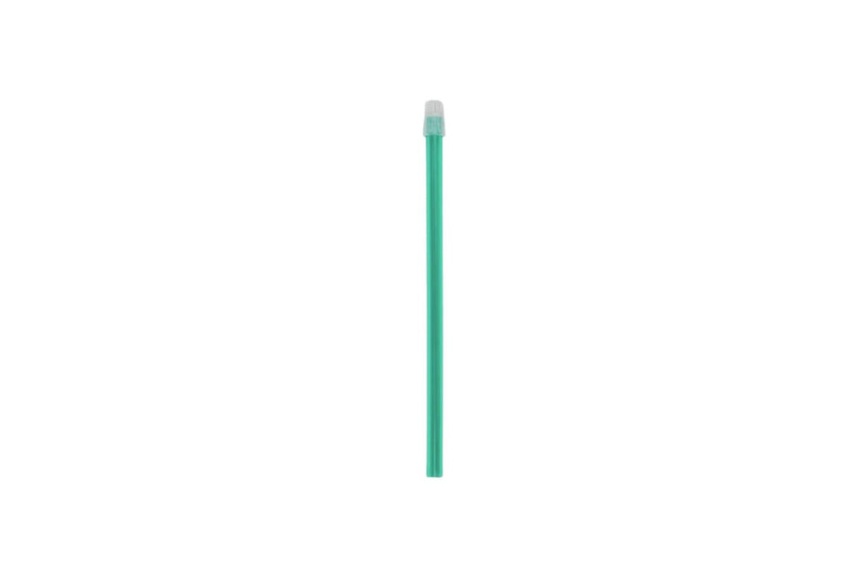 Sample, Transparent green saliva ejector