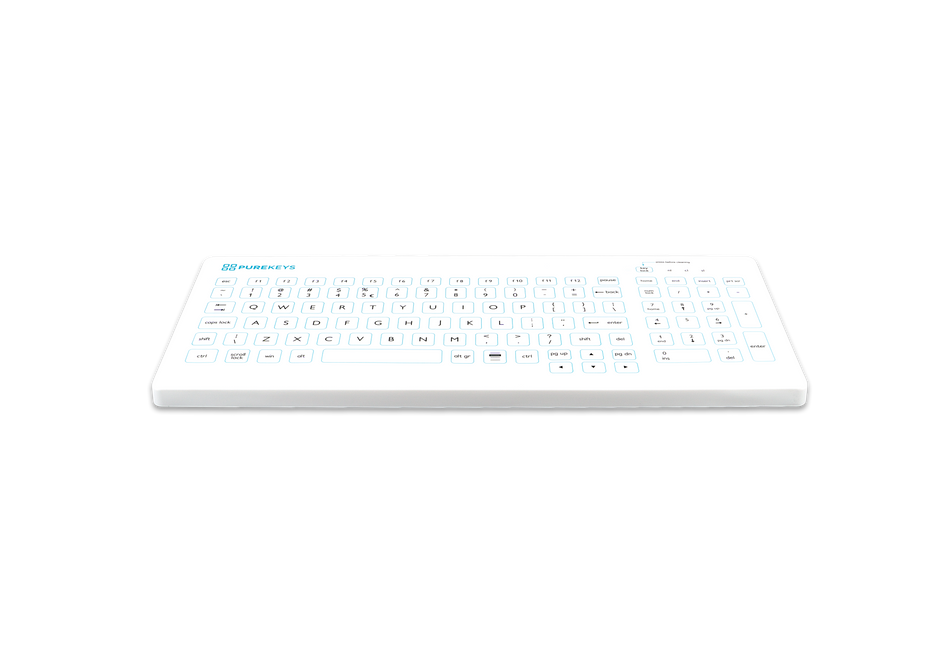 Purekeys clinic keyboard wireless