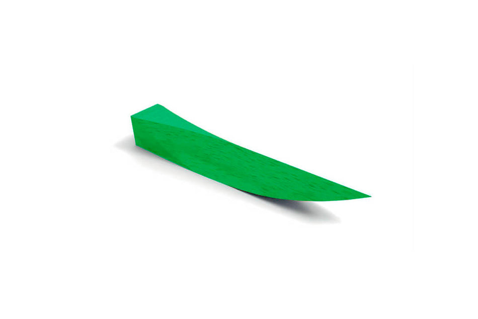 Wood Wedge Green M, pack of 100 pcs