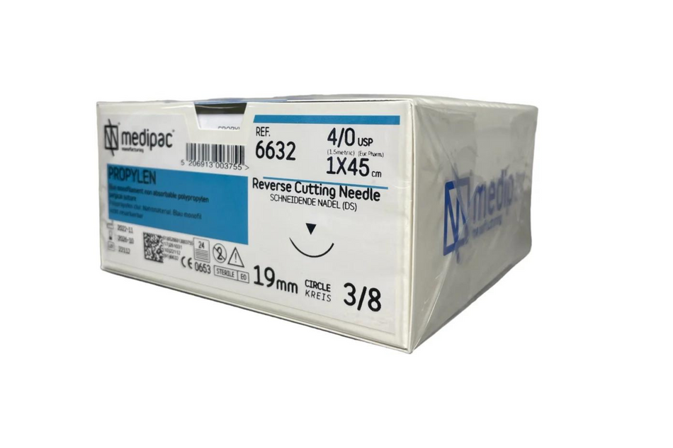 Product sample, Propylene - Monofilament non absorbable suture