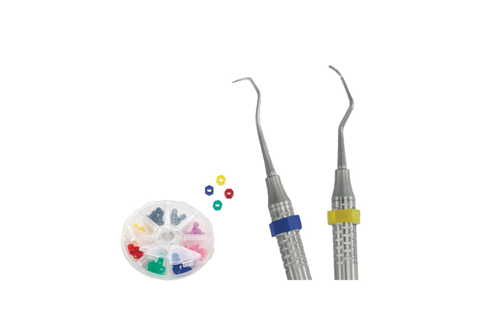 Color coding rings for instruments