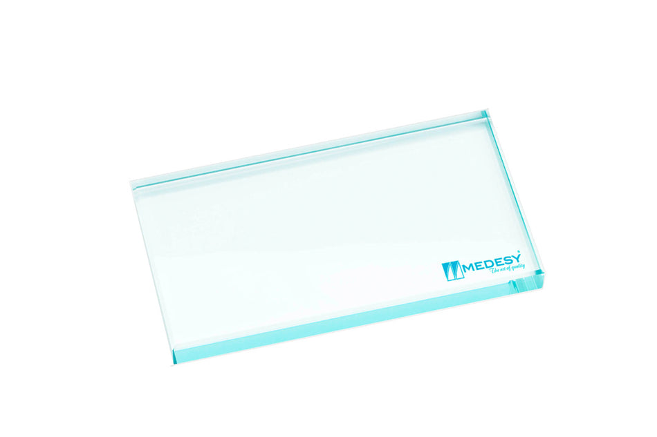 Thick and strong glass plate