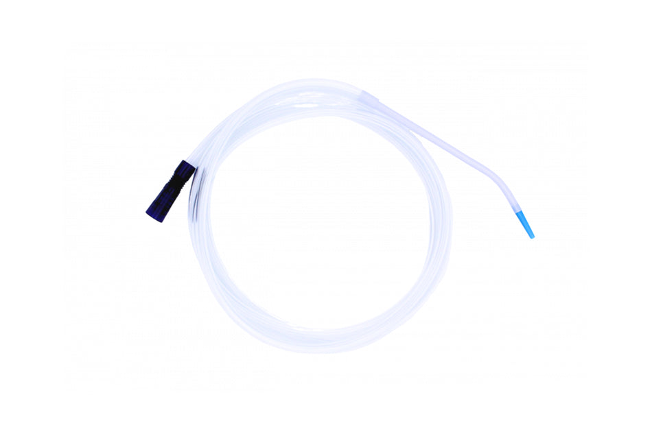 Sterile soft suction tube with suction tip, pack of 10 pcs