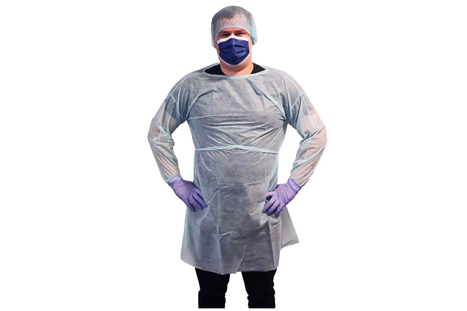 Unsterile gown, pack of 100 pcs.