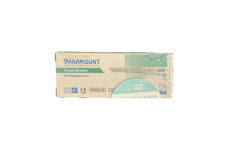 Micro scalpel blades no. 67, pack of 25 pcs