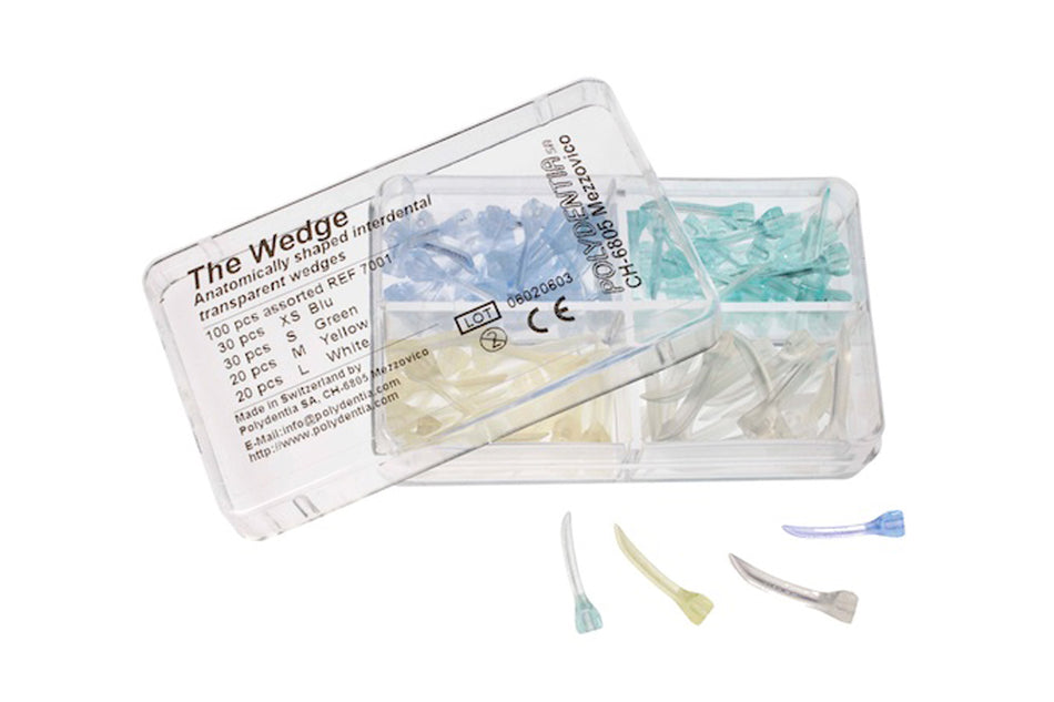 The Wedge range, pack of 4 x 25 pcs