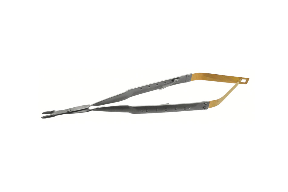 Micro needle holder Snagless 18 cm straight TC jaws
