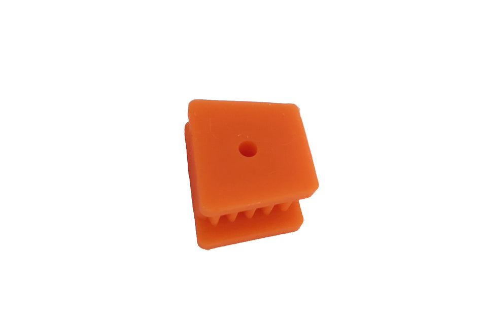 Mouth block and guard orange