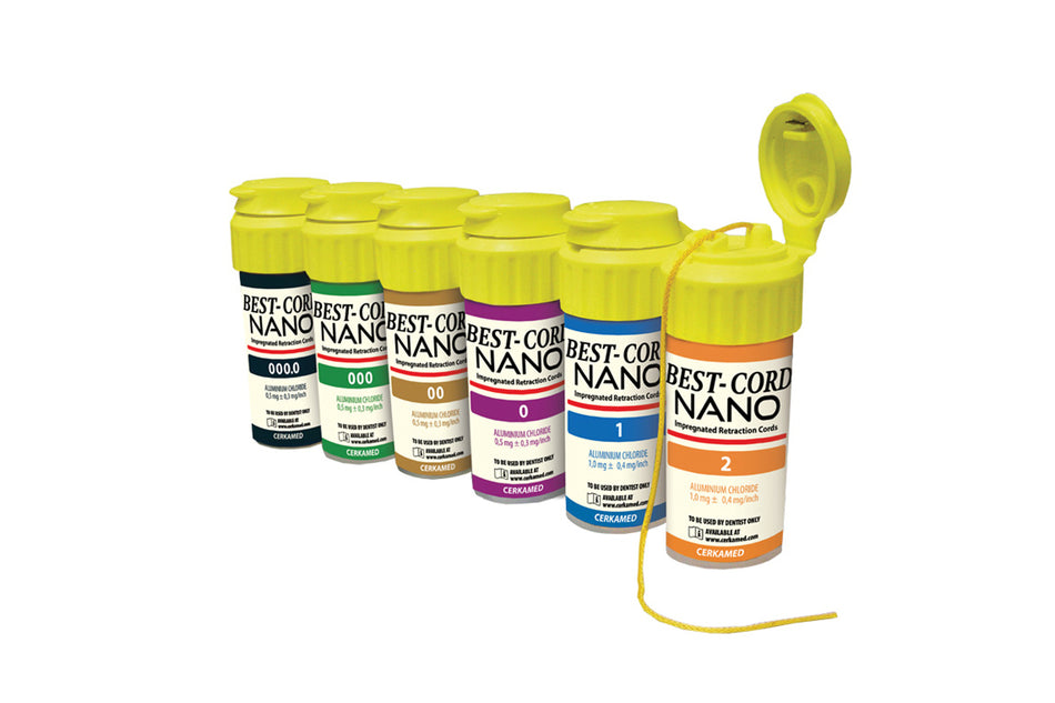 Nano Cords, starter pack with 6 pcs.