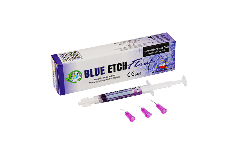 Blue Etch with or without flow gel 36%, pack of 10 ml