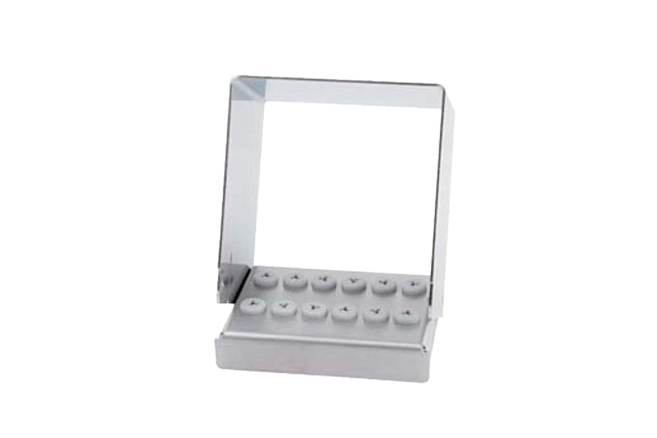 Stainless steel burholder, 12 HP