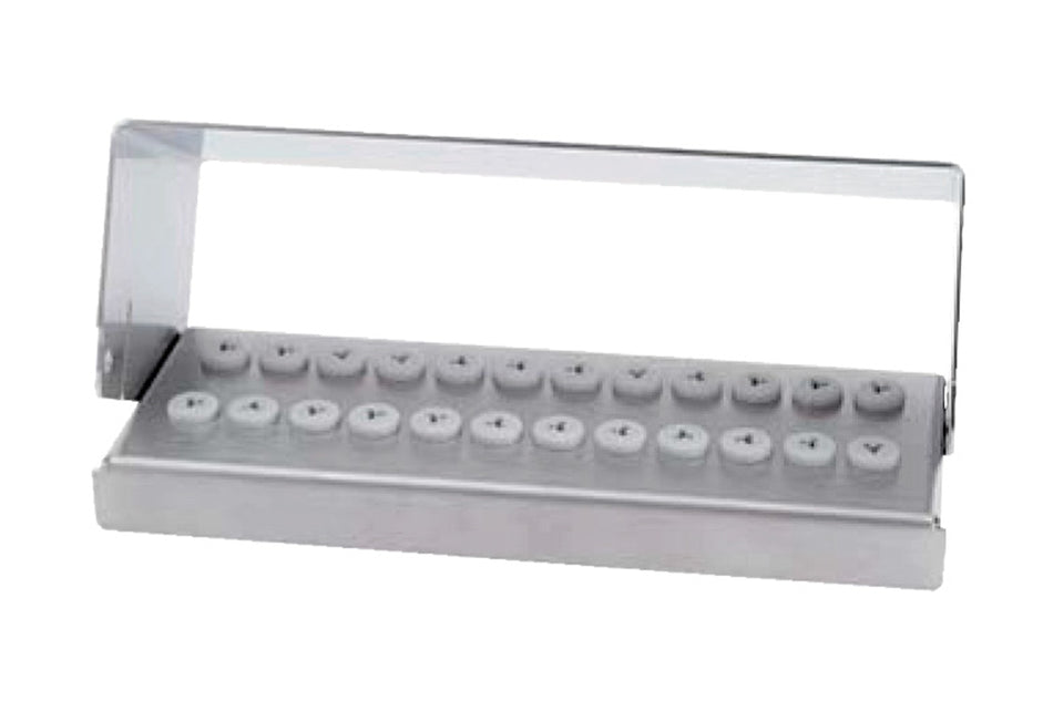 Stainless steel burholder, 24 FG/CA