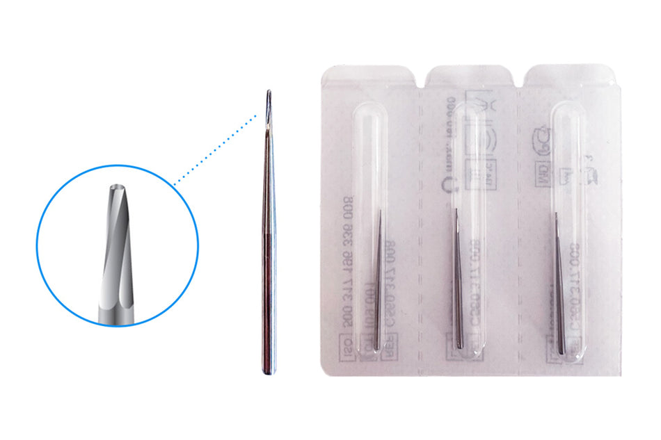 Morten VetDentist root tip drill for FG, pack of 3 pcs