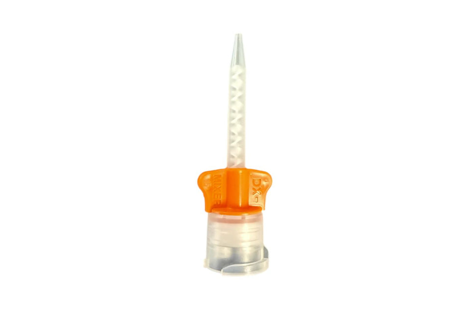 Orange mixing tips for 1:1 50 ml cartridges, pack of 10.