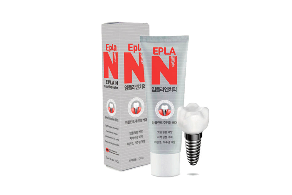EPLA-N implant toothpaste, pack of 10 tubes of 120 g
