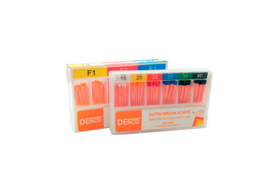 Gutta-percha Protaper F, pack of 60 pcs.