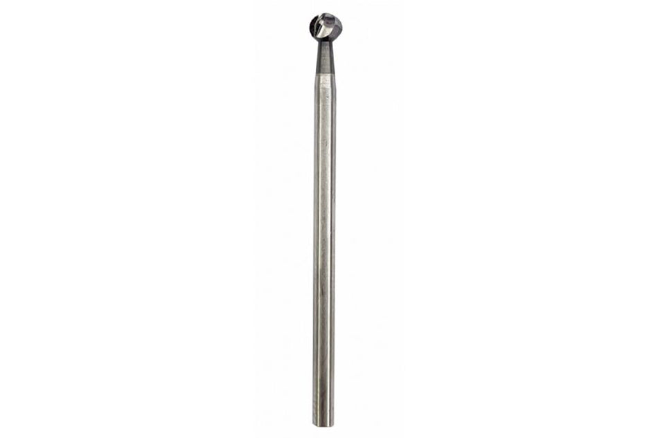 Round bur without cross section, pack of 2 pcs.