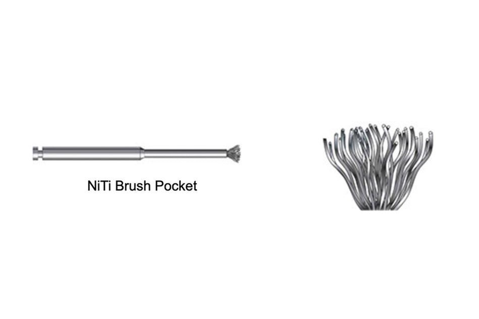 Titanium brush Pocket, pack of 4