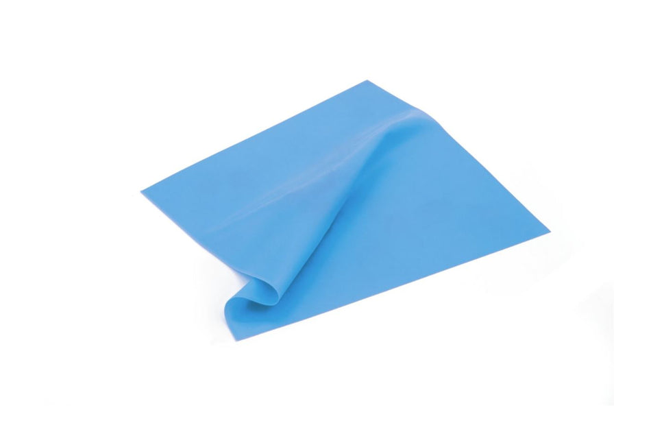 Blue rubber dam with latex, pack of 36.