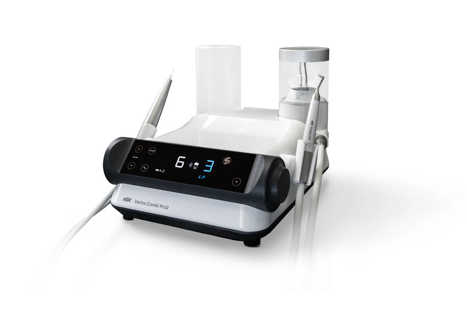 NSK VCP2 Varios Combi Pro2 prophylaxis center with trolley and perio set