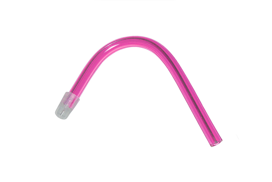 Pink saliva suction. Pack of 10x100 pcs