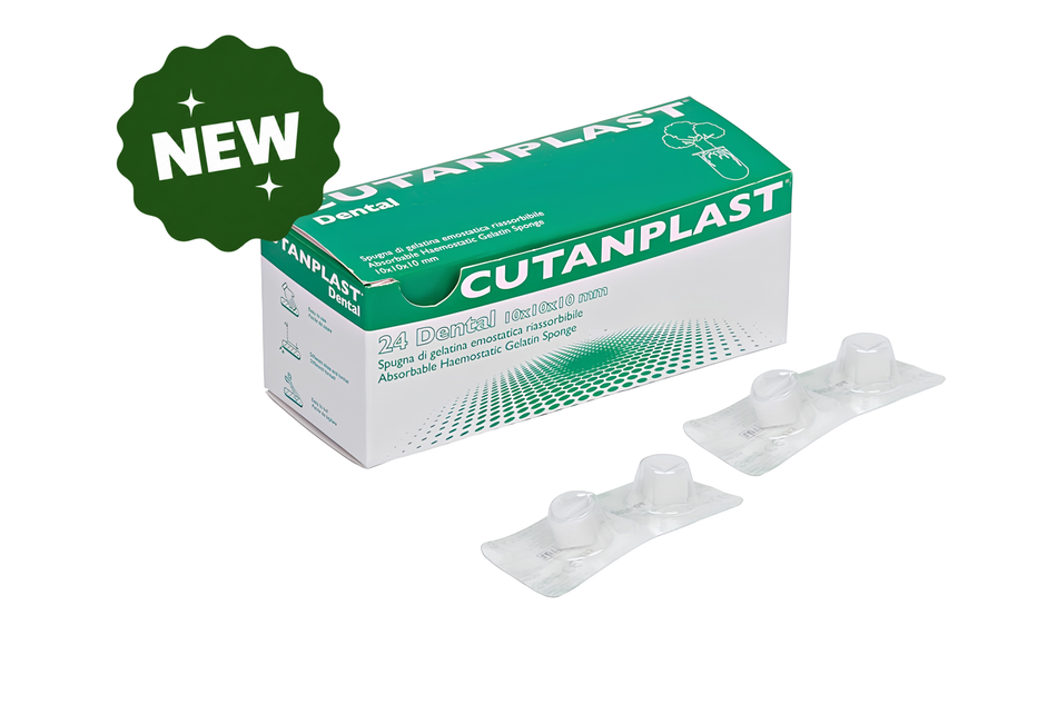 Cutanplast Haemostatic Sponge 1 cm, Pack of 24, Blister Packed