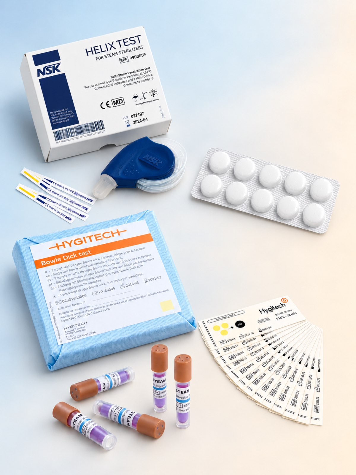 Sterilisation tests & supplies
