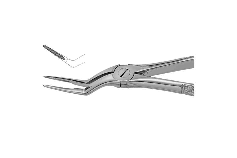 Extraction forceps maxillary deep roots