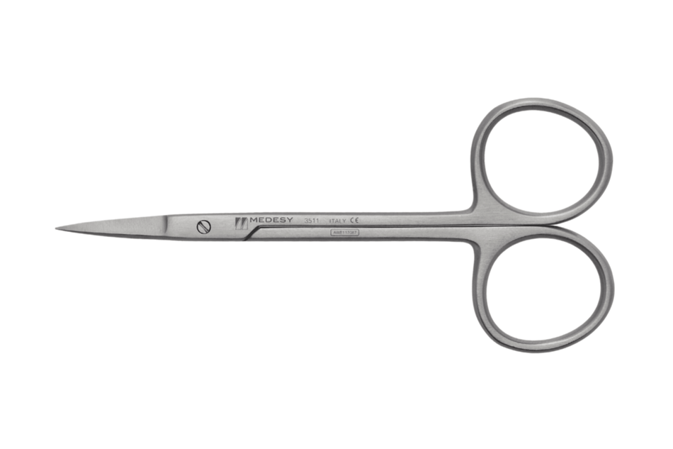 Iris classic 11.5 cm suture scissors.