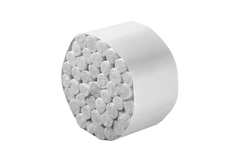 Sample, Cotton rolls, without plastic