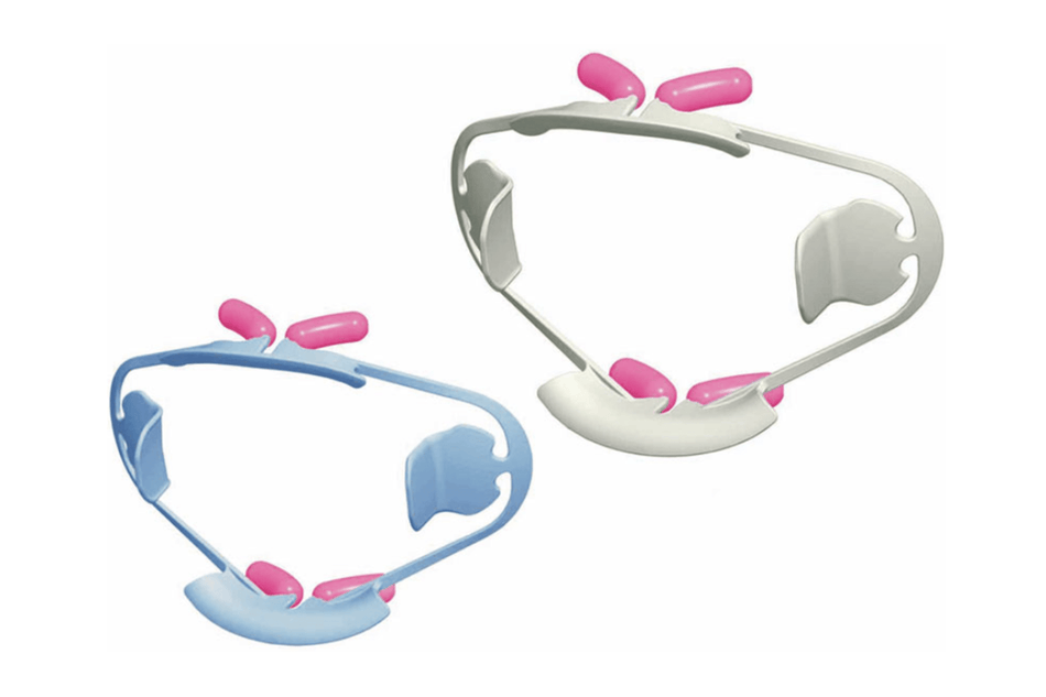 New - OptiView, lip and cheek holder