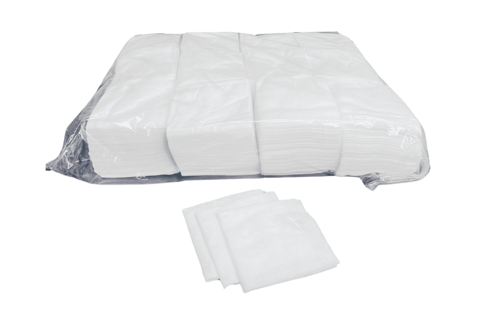 Absorbent wipe 10 x 10 cm, swabs, pack of 600 pcs