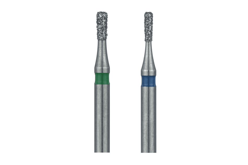 Pear-shaped diamond drill, pack of 5 pcs. (FG)