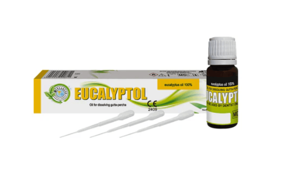 Eucalyptol, removal of gutta perca from canal, 10 ml