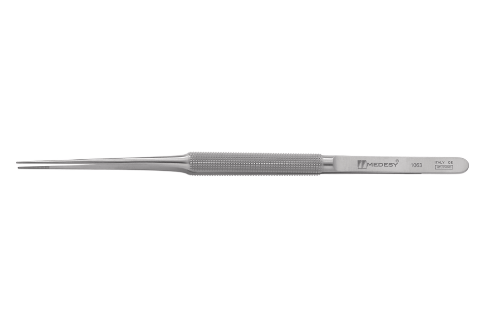 Micro forceps anatomically straight 18 cm