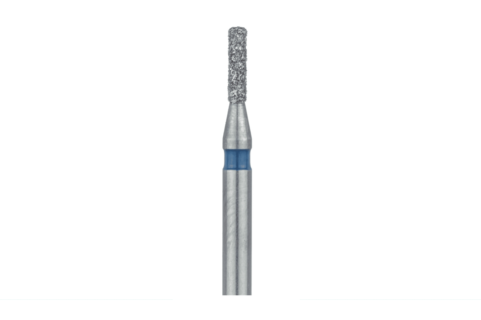 Round cylinder diamond drill, pack of 5 pcs. (FG)