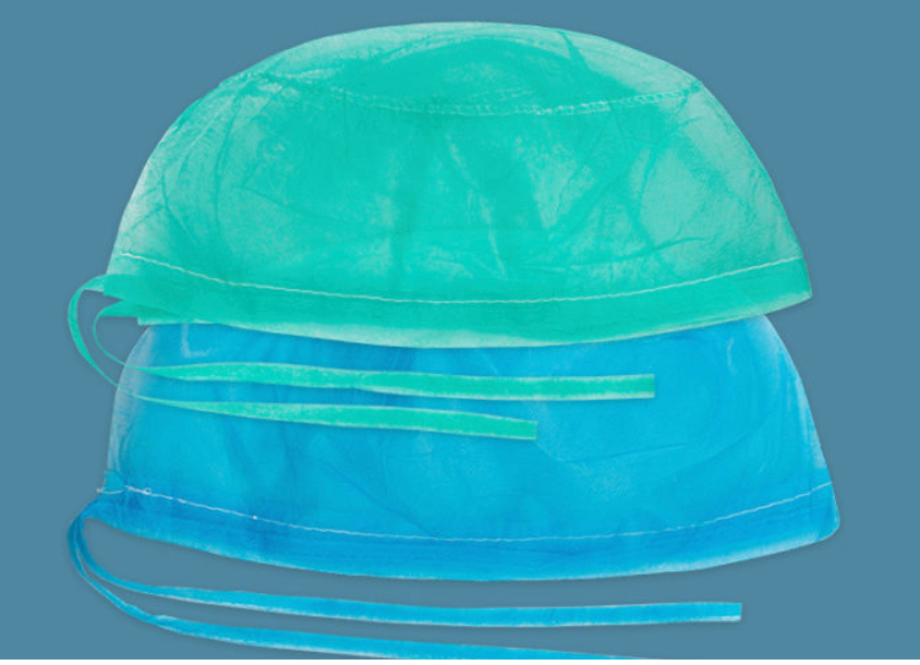Product sample, Surgical cap with band