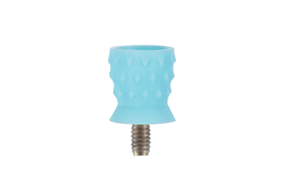 Product sample, Screw-in polishing cup with bumps on the outside