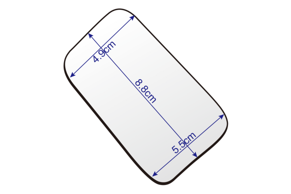 Photo mirrors with titanium coated surface - NEW