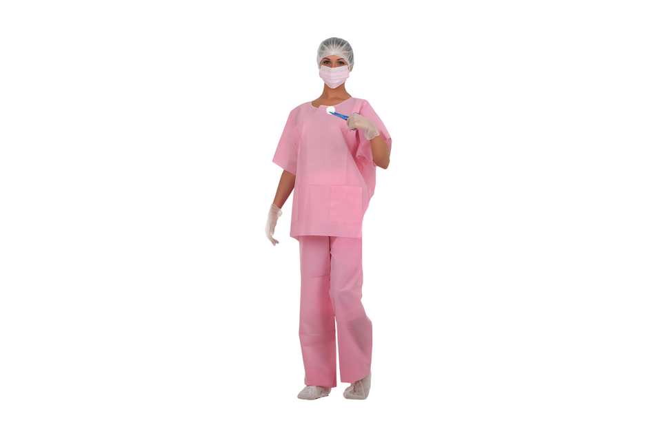 Pink pyjamas, pakning med 10 sæt