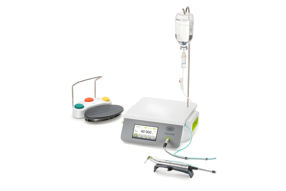Implantmed Plus SI-1023 wireless foot pedal, motor with LED light